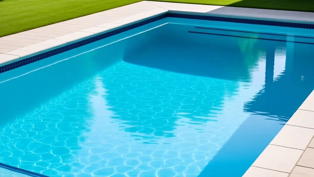 Sale of fiberglass pool